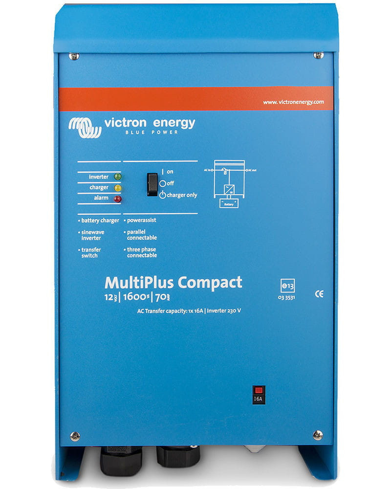Inversor Victron Multiplus C 12V 1600VA 70+16A