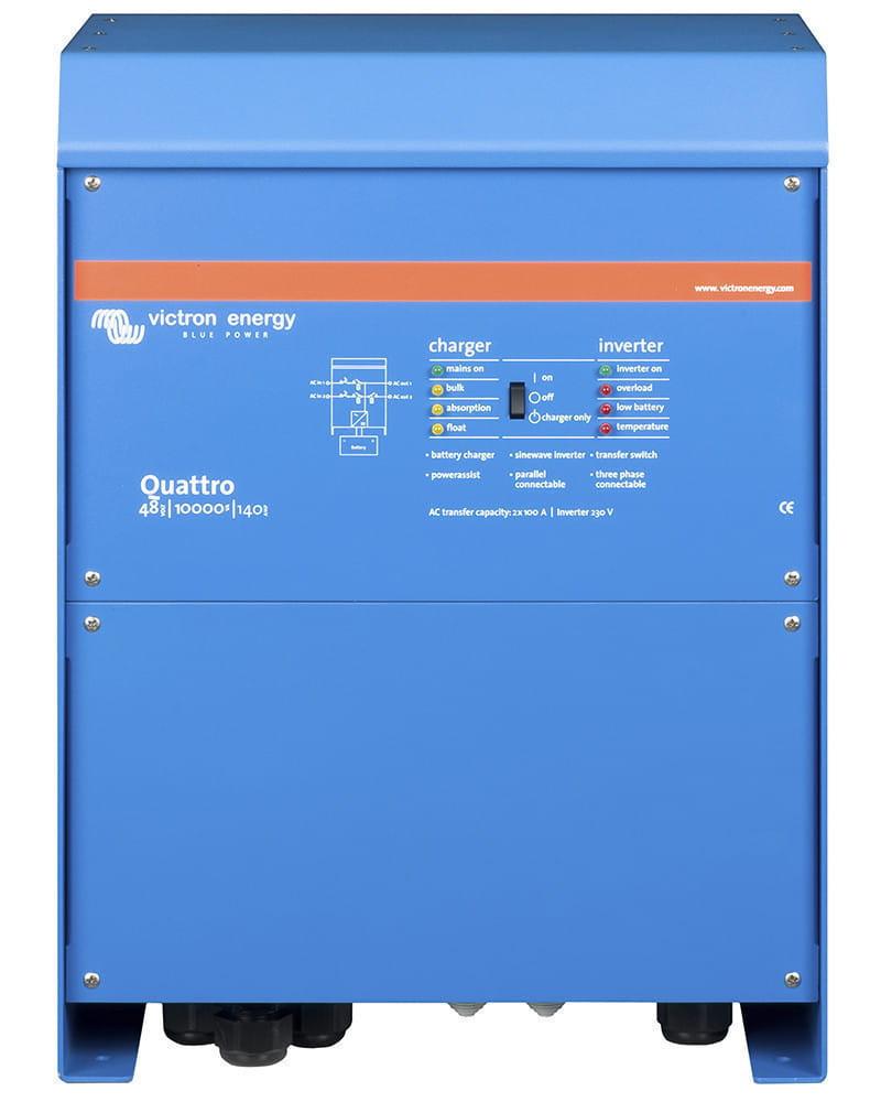 Inversor Victron Quattro 10000VA 48V 140+100A
