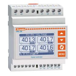 Vatímetro Lovato DMG210 Trifásico