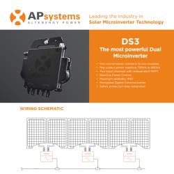 Microinversor APS DS3 880W 230V