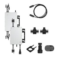 Kit Microinversores 3kW Hoymiles Monofásico con accesorios