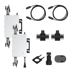 Kit Microinversores 4kW Hoymiles Monofásico con accesorios