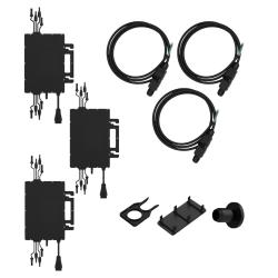 Kit Microinversores Hoymiles 6kW Trifásico con accesorios
