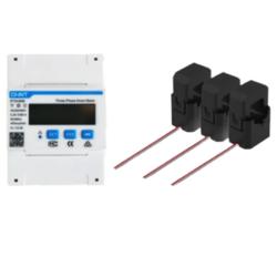 Contador Trifásico HoyMiles DTSU 666 con transformador CT 3 X 250A