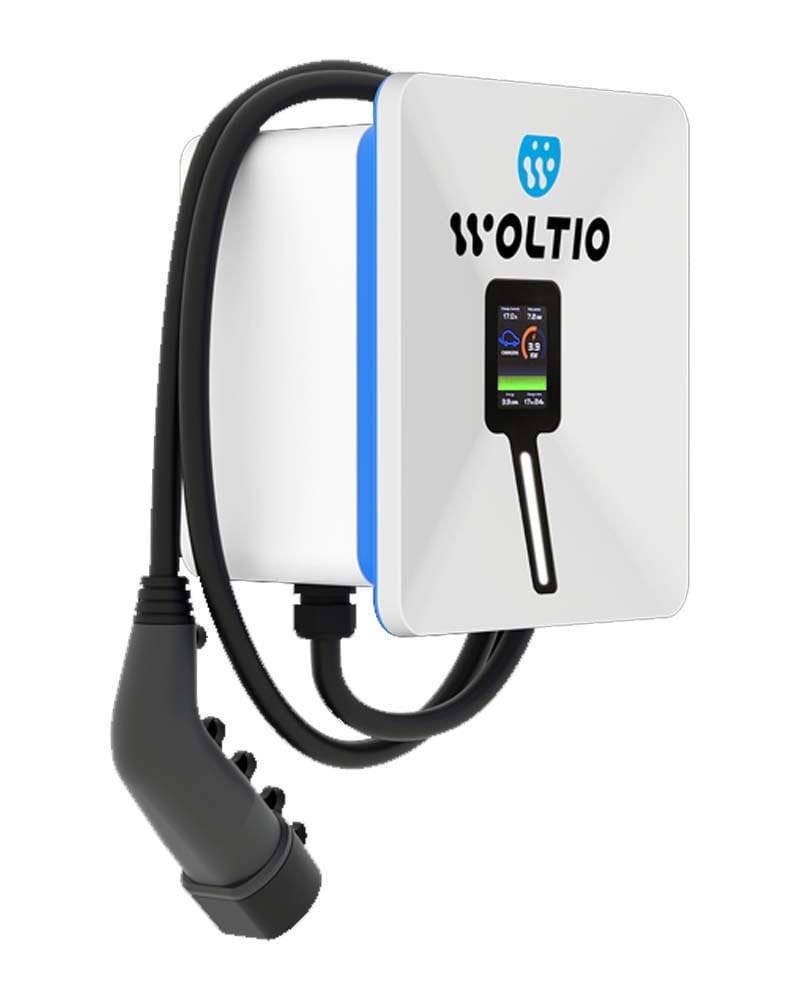 Cargador coche eléctrico Woltio Pro 5m 7,4kW con pinza