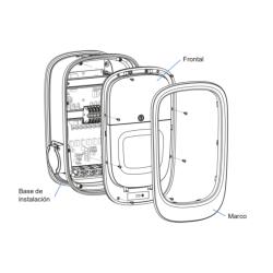Cargador coche eléctrico 7,4kW Orbis Viaris Combi Plus Tipo 2 cable 5m - WiFi
