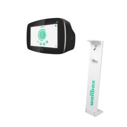 Pack Cargador Eléctrico Coche Wallbox Commander 2 Type 1 de 7.4kW con Pedestal Estándar