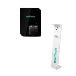 Pack Cargadores Coches Eléctricos Wallbox Copper SB 22kW con Pedestal Estándar