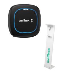Pack Cargador Wallbox Pulsar 7.4kW Type 2 Max con Pedestal Estándar Coche Eléctrico