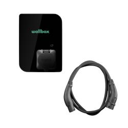 Pack Cargador Coche Eléctrico Wallbox Copper SB 22kW con Cable de Carga Wallbox 7m