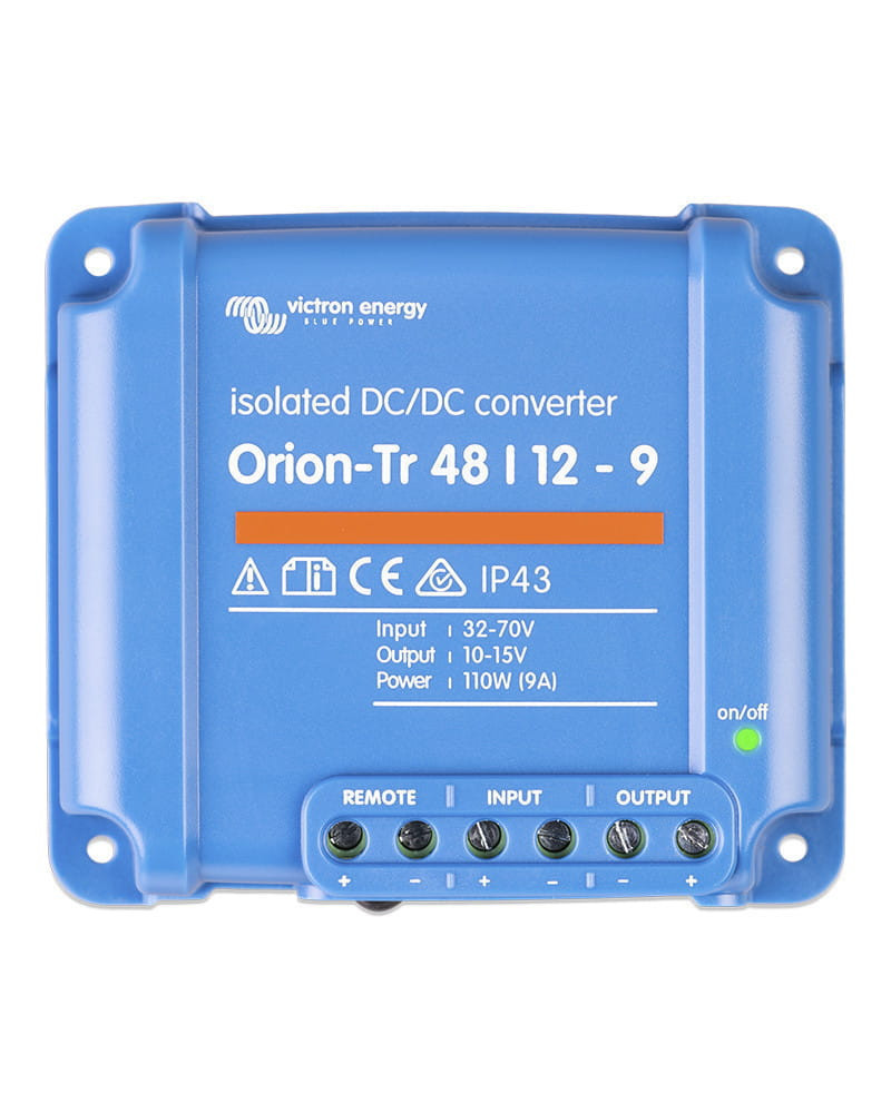 Convertidor 48V-12V 9A Victron Orion-Tr Aislado