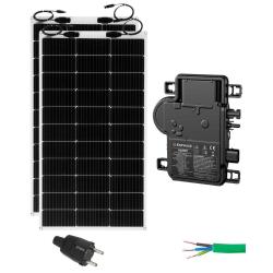Kit Paneles Solares Balcón 400W con microinversor 380W