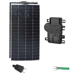 Kit Placas Solares Balcón 480W con Microinversor 380W