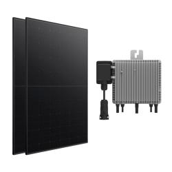 Kit Panel Solar Balcón 1000W con Microinversor Deye SUN-M100G4 1000W