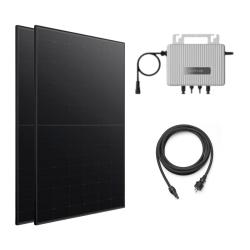 Kit Solar Balcón Enchufable 1000W con Microinversor Ecoflow 800W