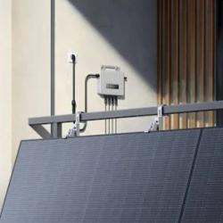 Kit Autoconsumo Fotovoltaico con Panel Solar Balcón 1020W y Microinversor Ecoflow 800W