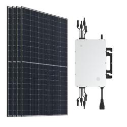 Kit Solar Balcón con Microinversor 1800W Hoymiles