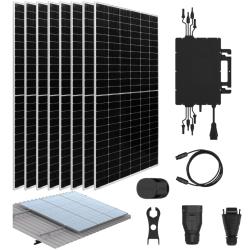 Kit Solar Autoconsumo 4kW Trifásico con Microinversores Hoymiles
