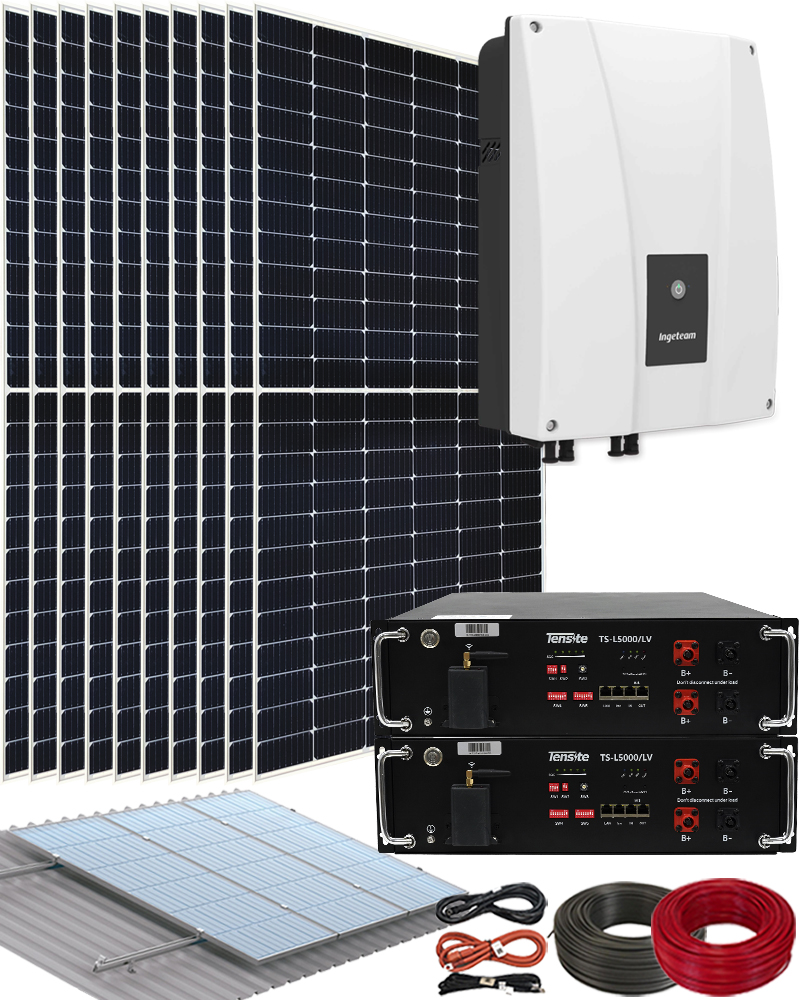 Kit Solar Autoconsumo 6000W 30kWhdia