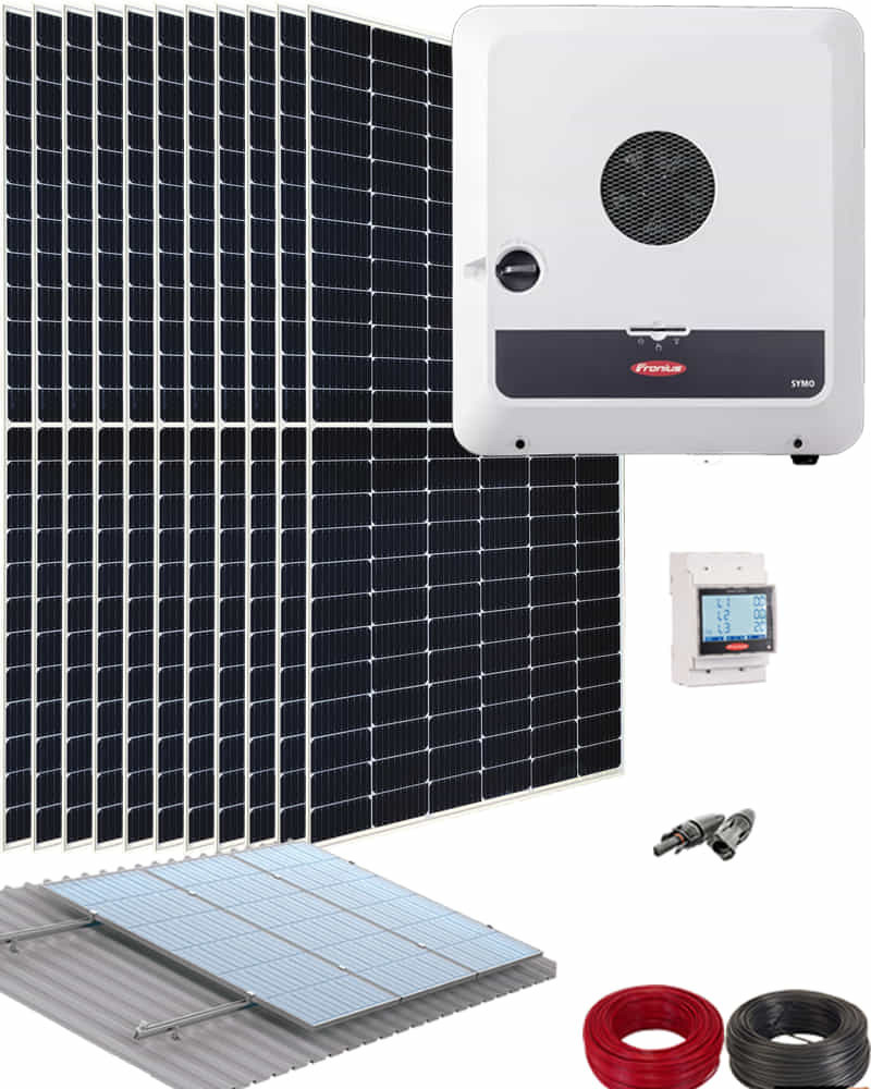 Kit Solares de Tipo Trifásico Fronius 6000W 30kWhdia