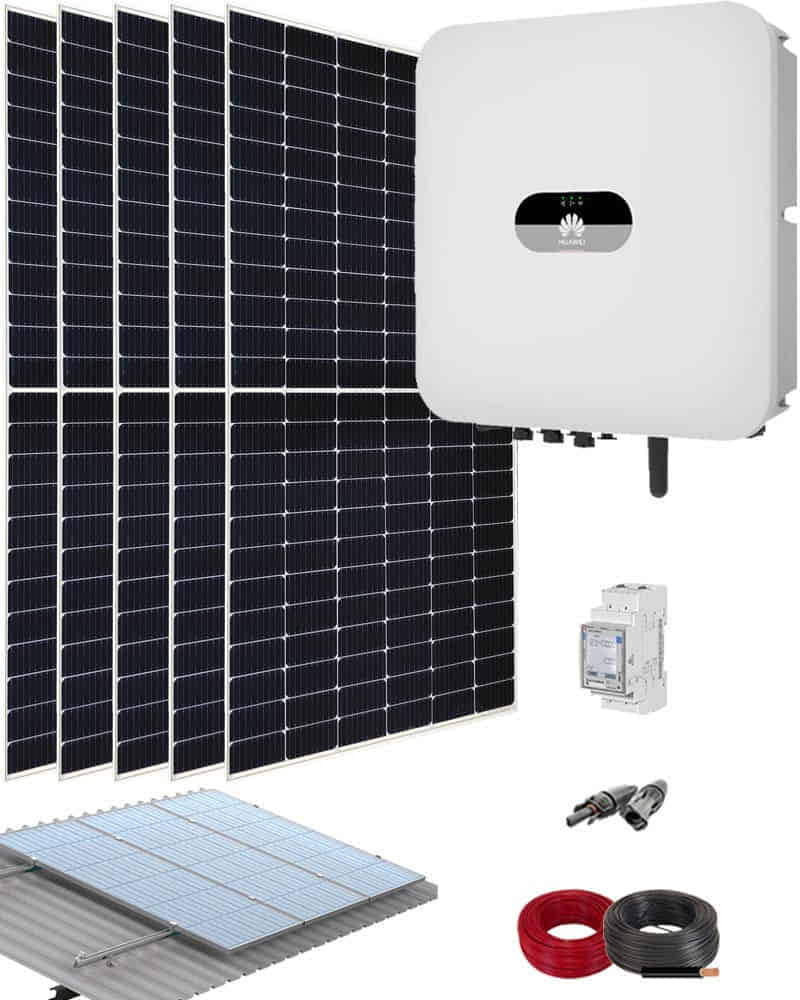Kit Autoconsumo Fotovoltaico Huawei 2000W 10000Whdia