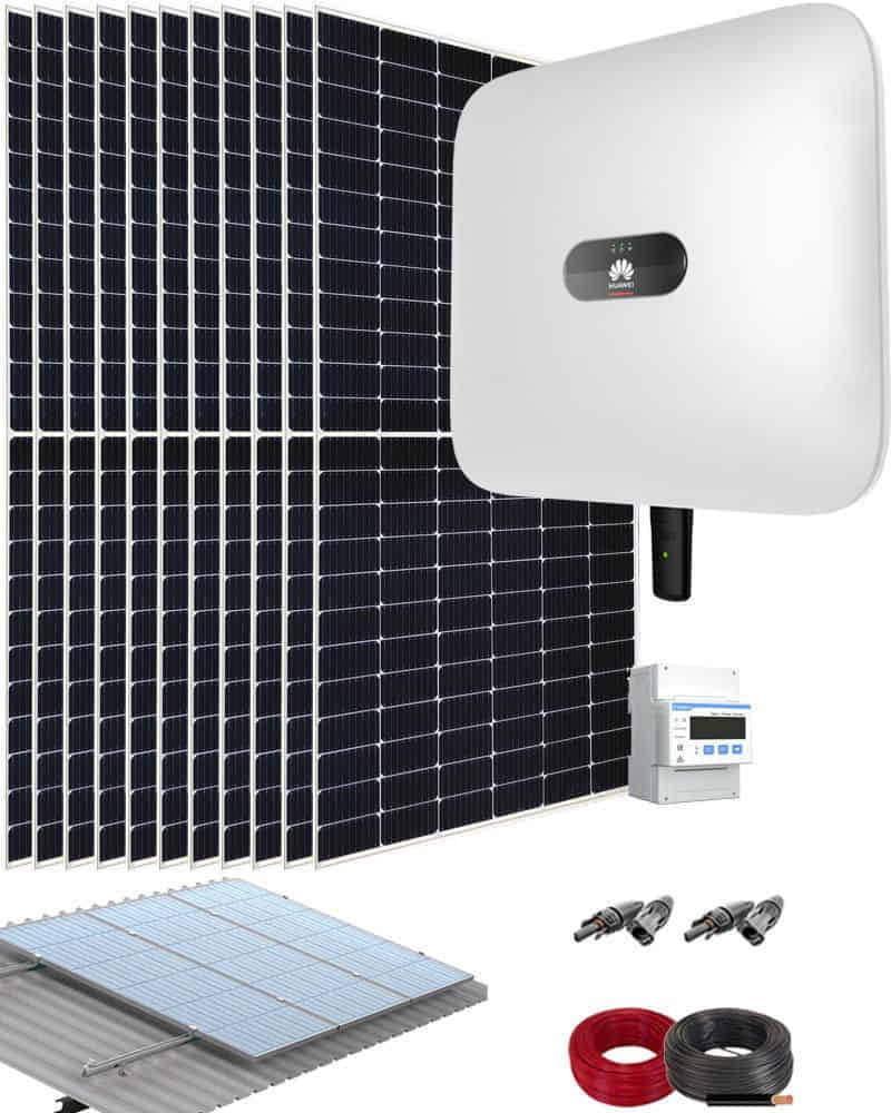 Kit Autoconsumo Solar Huawei Trifásico 6000W 30000Whdia