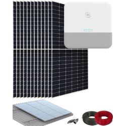 Kit Solar de Autoconsumo Fotovoltaico para Instalación Placas Solares 6000W Hoymiles Monofásico