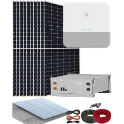 Kit Solar Hibrido 5kW Hoymiles con Bateria Litio 5kWh Suntaic