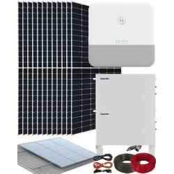 Kit Solar para instalación de placas solares en casa 6kW Hoymiles con Bateria Litio 10kWh