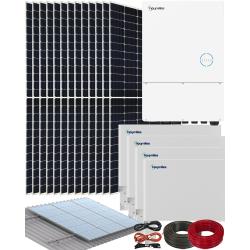Kit Solar para Instalar Placas solares con Baterias Litio Hoymiles 20kWh