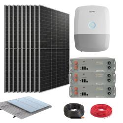 Kit Solar con Batería Trifásico 10kW Hoymiles con Litio 15kWh Suntaic