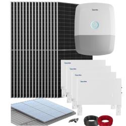 Kit Solar Híbrido 8kW Hoymiles con Batería de Litio 20kWh Hoymiles
