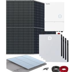 Kit Solar Híbrido Hoymiles 15kW Monofásico con Baterías Litio Dyness 20,48kWh