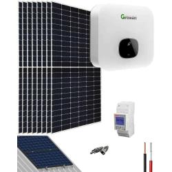 Kit Solar Residencial 3600W 18000Whdia Growatt