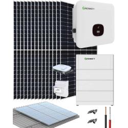 Kit Híbrido Trifásico 6000W 30000Whdia Growatt