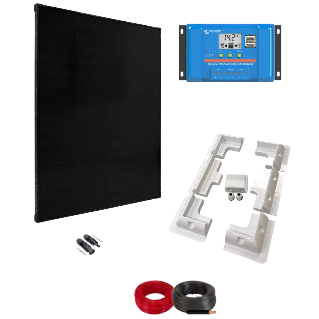 Kit Solar Caravana 12V 1000Whdia  con Estructura