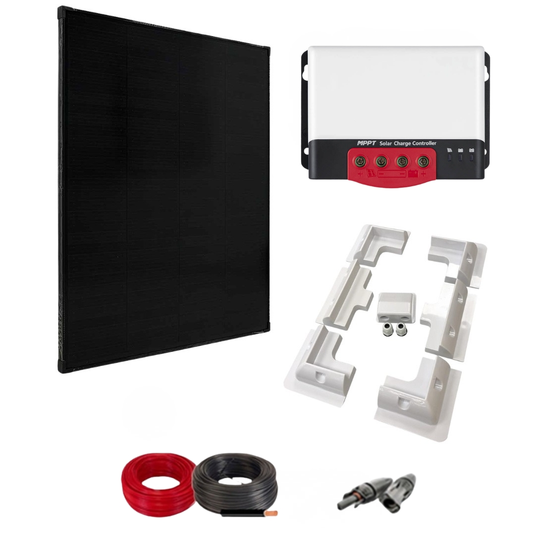 Kit Solar Caravana 12V 1000Whdia  con Estructura