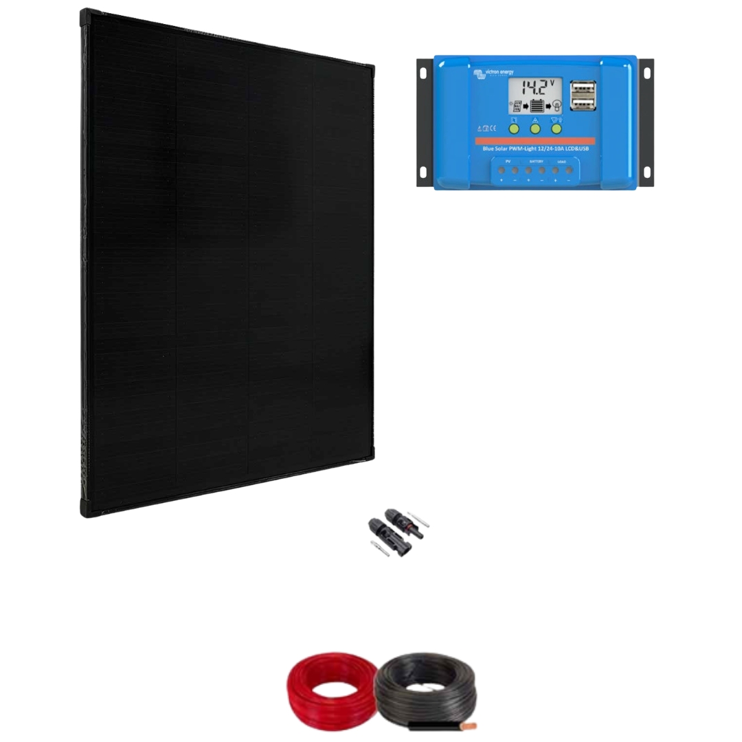 Kit Solar para Caravanas 12V 1000Whdia con regulador de 30A