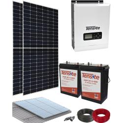 Kit Solar Aislada 1000W 12V 4000Whdia