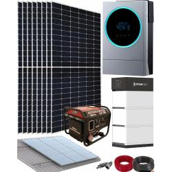 Kit Solar Completo 5600W 48V 7300kWhaño con generador