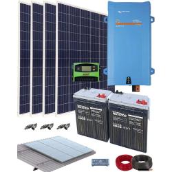 Kit Solar Completo 1600VA 12V 3000Whdia