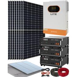 Kit Solar Vivienda Permanente 5000W 48V 18500Whdia