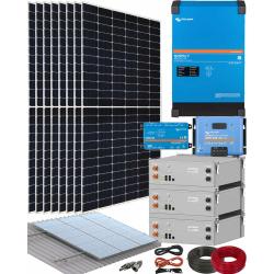 Kit Solar aislada para Instalar Placas Solares para Casa de Campo 5000W 48V 20000Whdia