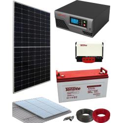 Kit Solar Aislada para autoabastecimiento 300W 12V