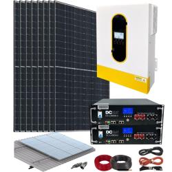 Kit Solar Casa de Campo 6200W 48V DC Litio