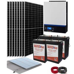 Kit Placas Solares para Autoabastecimiento 3600W 24V