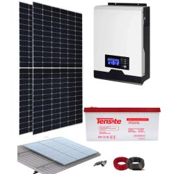 Kit Solar Vivienda Aislada Voltronic 1000W 12V
