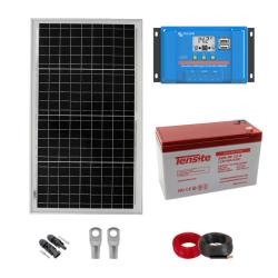 Kit Solar Portátil 30w con Batería Autoinstalable