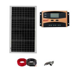 Kit Solar Portátil para Iluminación Solar 30W sin Batería