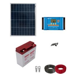 Kit Solar Portátil 50W para 4 Bombillas con Batería